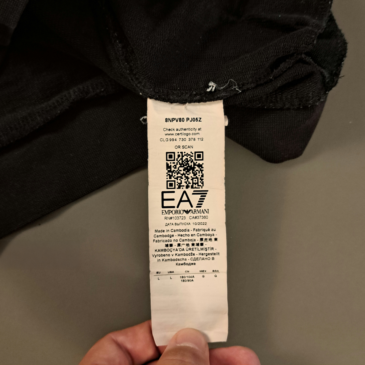 EA7 Armani Jacke (M-L)